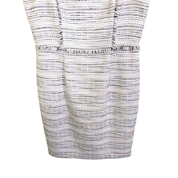 Karl Lagerfeld White and Black Striped Dress - Picture 3 of 8